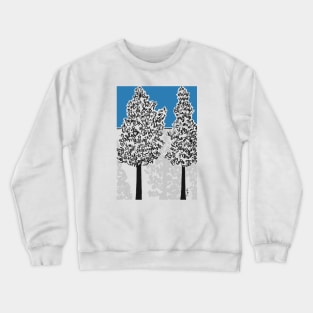 Trees and Shadows Crewneck Sweatshirt